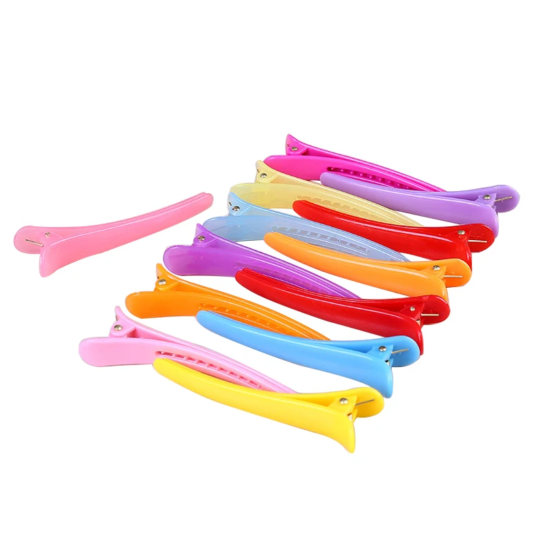 5/10Pcs Dedicated Hairpins Salon Section Grip Hair Clips Hairdressing Styling Tool Plastic Barrette Hairclip Braiding Pins | Красота и