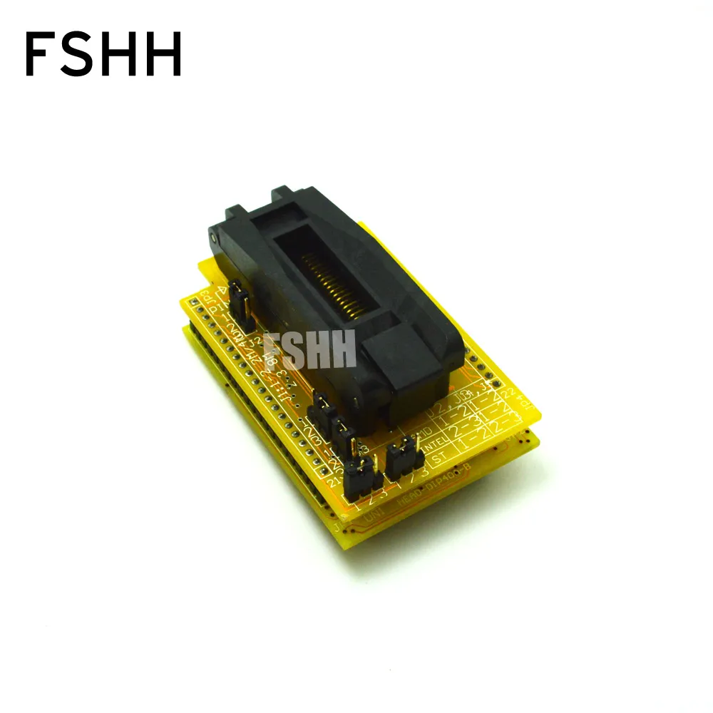 HEAD-FMEM-PS44 программатор адаптер HI-LO GANG-08 PSOP44 SOP44/IC гнездо (флип тестовое сиденье) |