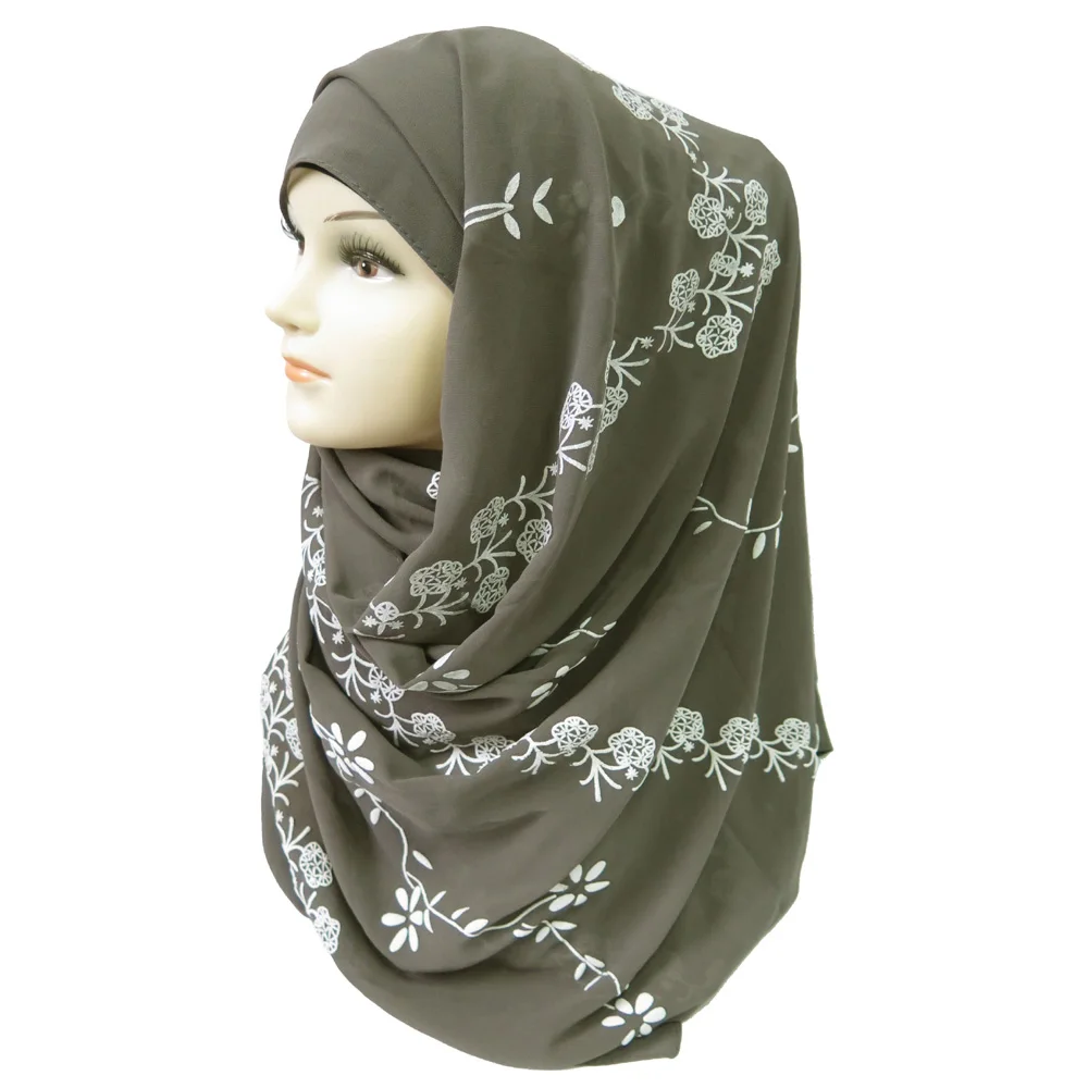 Новый толстый пузырчатый шифоновый Цветочный принт с буфами женский