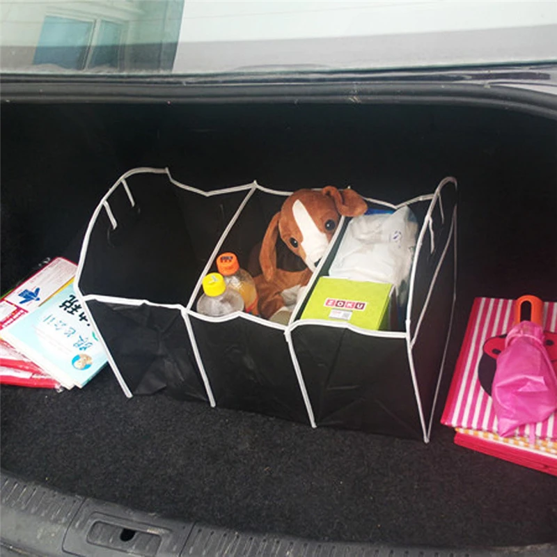 Нетканый Автомобильный багажник укладка Стайлинг аксессуары органайзер игрушки