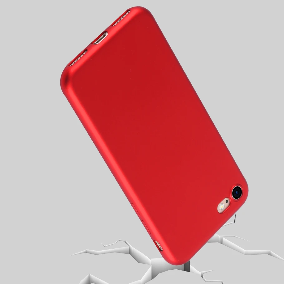 ipngve Shockproof Ultra Thin Silicone TPU Case Cover For iphone 7 Phone Cases Back Fundas Plus |