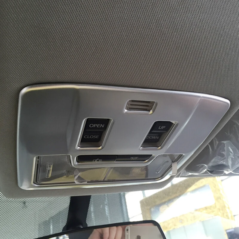 Аксессуары для Toyota RAV4 2014 2015 2016 2017 2018 матовый внутренний передний светильник