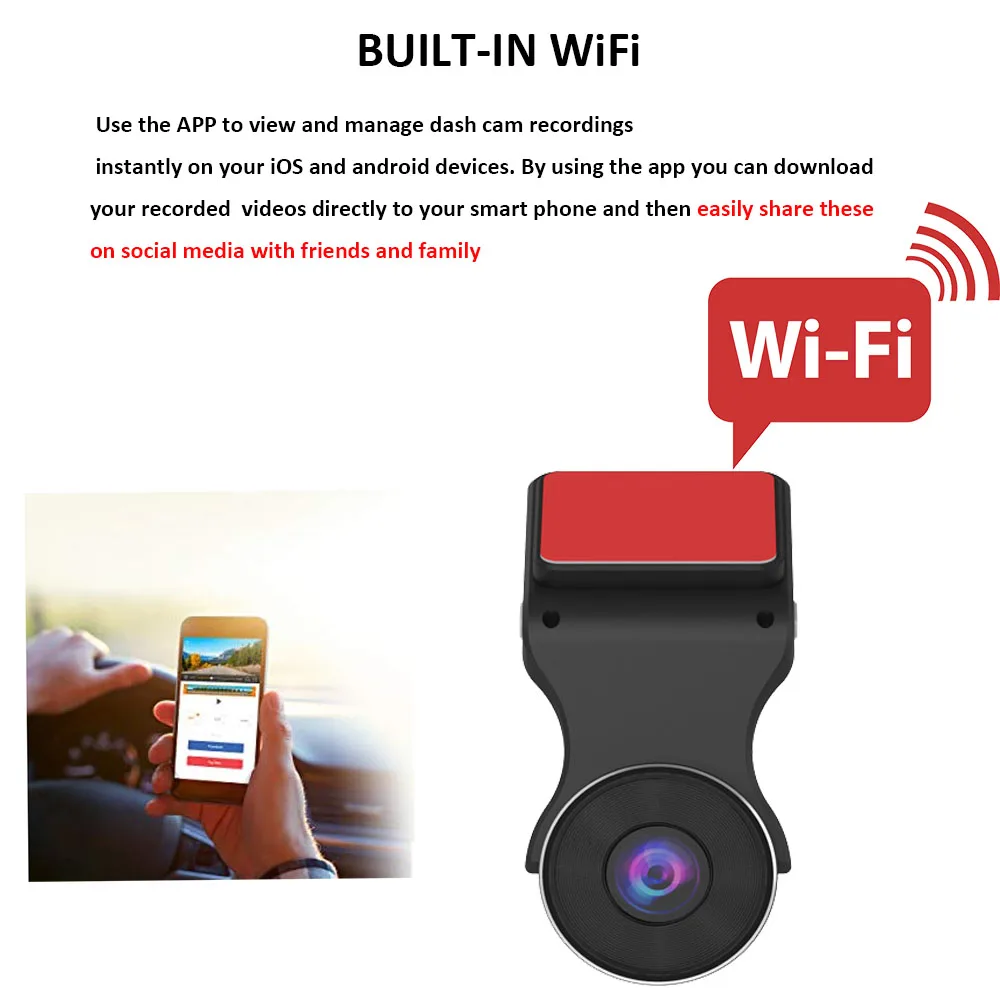 Новинка, частный видеорегистратор, wifi, автомобильный черный ящик, автомобильная камера FHD 1080 P, Автомобильный регистратор с g-сенсором, детектор движения, парковочный монитор