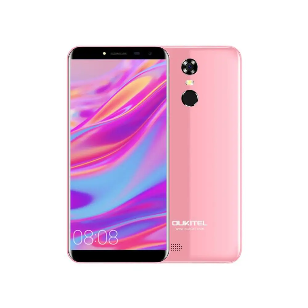 Oukitel C8 5 дюймов 18:9 Mtk6580A четырехъядерный мобильный телефон 2G ram 16G rom 13mp Android 7 0 3000 mah