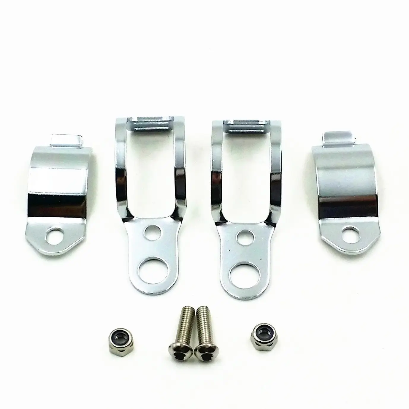 33-43mm Adjustable Turn Signal Fork Clamps For Harley Honda Kawasaki Suzuki Yama |