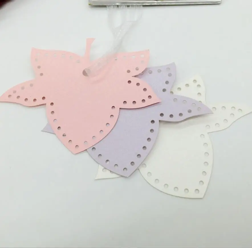 200 шт. поздравительная открытка с кленовыми листьями бумажная лента для свадьбы