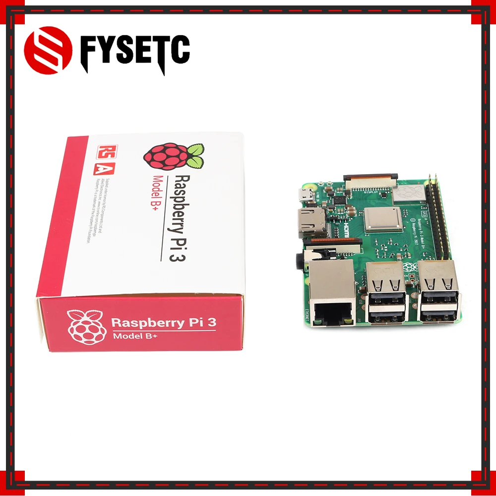 Raspberry Pi 3 Model B + RS плата теплоотвод ABS чехол/Чехол Alicylic чехол 5V 2.5A источник питания 5MP