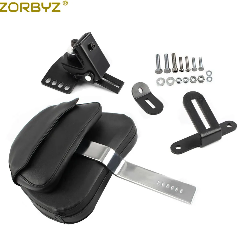 ZORBYZ мотоцикл съемный регулируемый вставной драйвер Rider комплект спинки для Harley