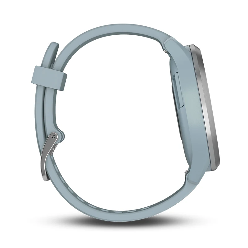 GARMIN vomove HR гибридные Смарт часы для мужчин и женщин серебристая/морская
