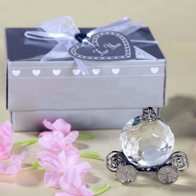 50 шт. прозрачная Хрустальная коллекция Карета для Золушки в форме тыквы