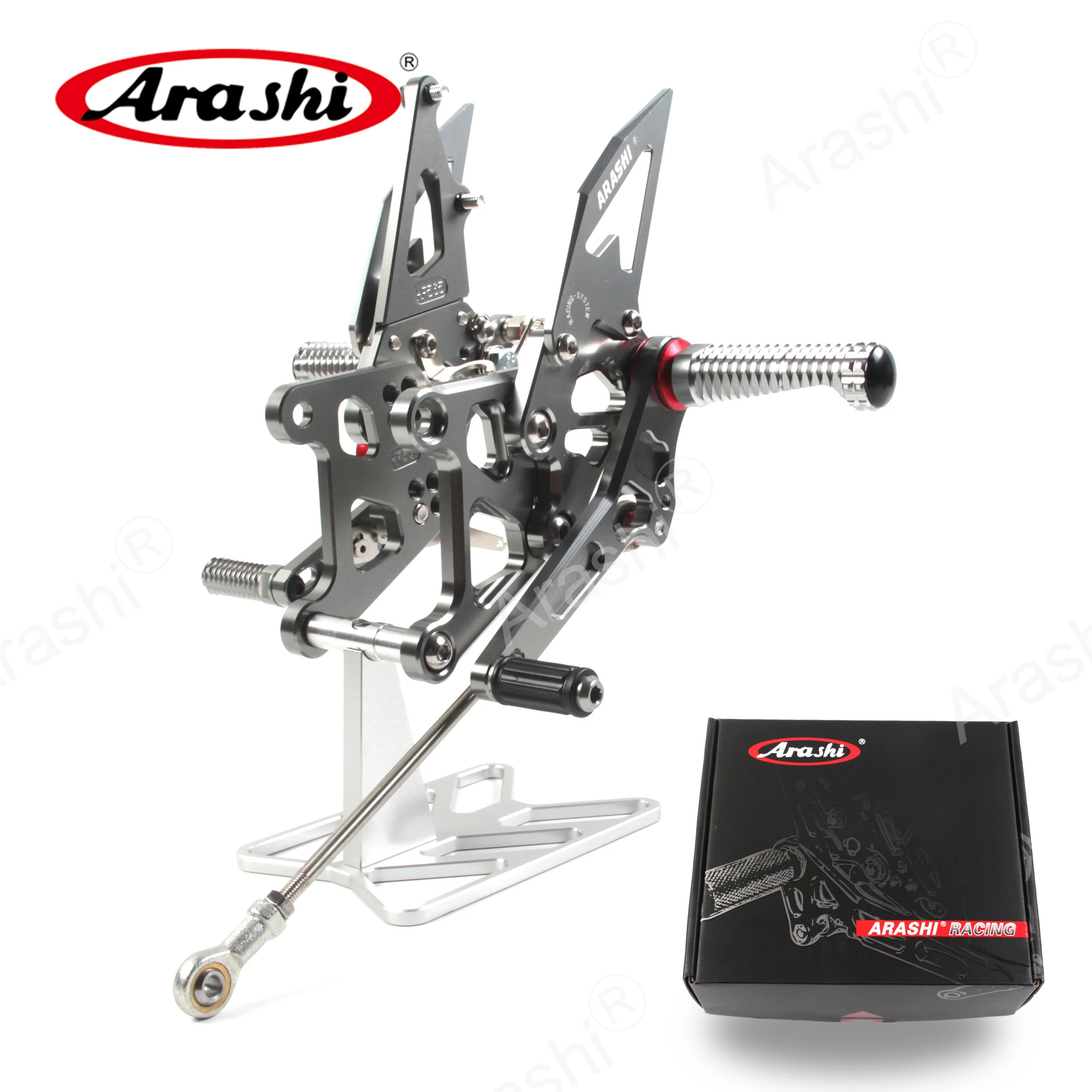 Arashi CNC Регулируемая подставка для ног HONDA CBR250R 2011 2020 CBR250 R CBR 250 2012 2013 2014 Райдер