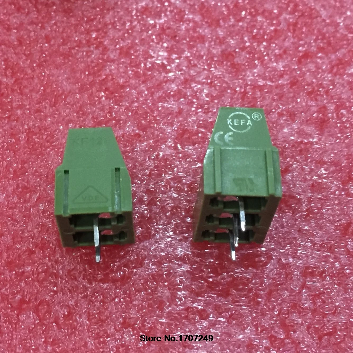 Бесплатная доставка 100 шт. Φ = KF128 5 08 мм расстояние медные ножки PCB винтовая