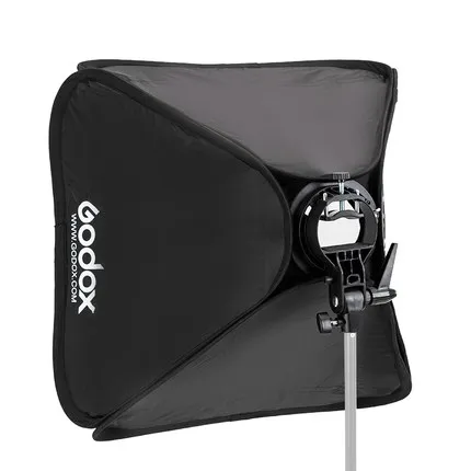 Godox 60x60 см портативный складной софтбокс с креплением Bowens студийный стробоскоп