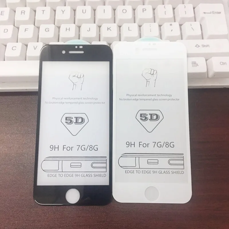 JOYCE 5D Защитное стекло для экрана для iPhone 6 7 8 XR X MAX Защитная пленка для экрана