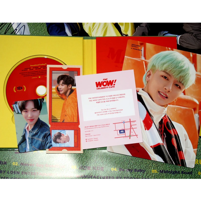 Ручная подпись SF9 с автографом 2018 мини 4 й альбом мама Мия! CD + фотоальбом K POP 032018|mamma