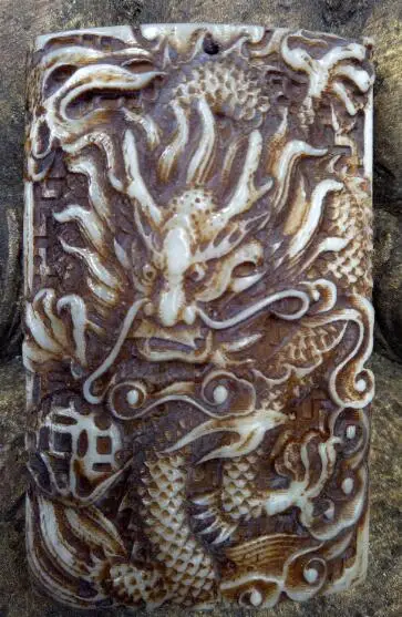 Кулон в форме старинного 12 знаков зодиака дракона ювелирные изделия скульптура