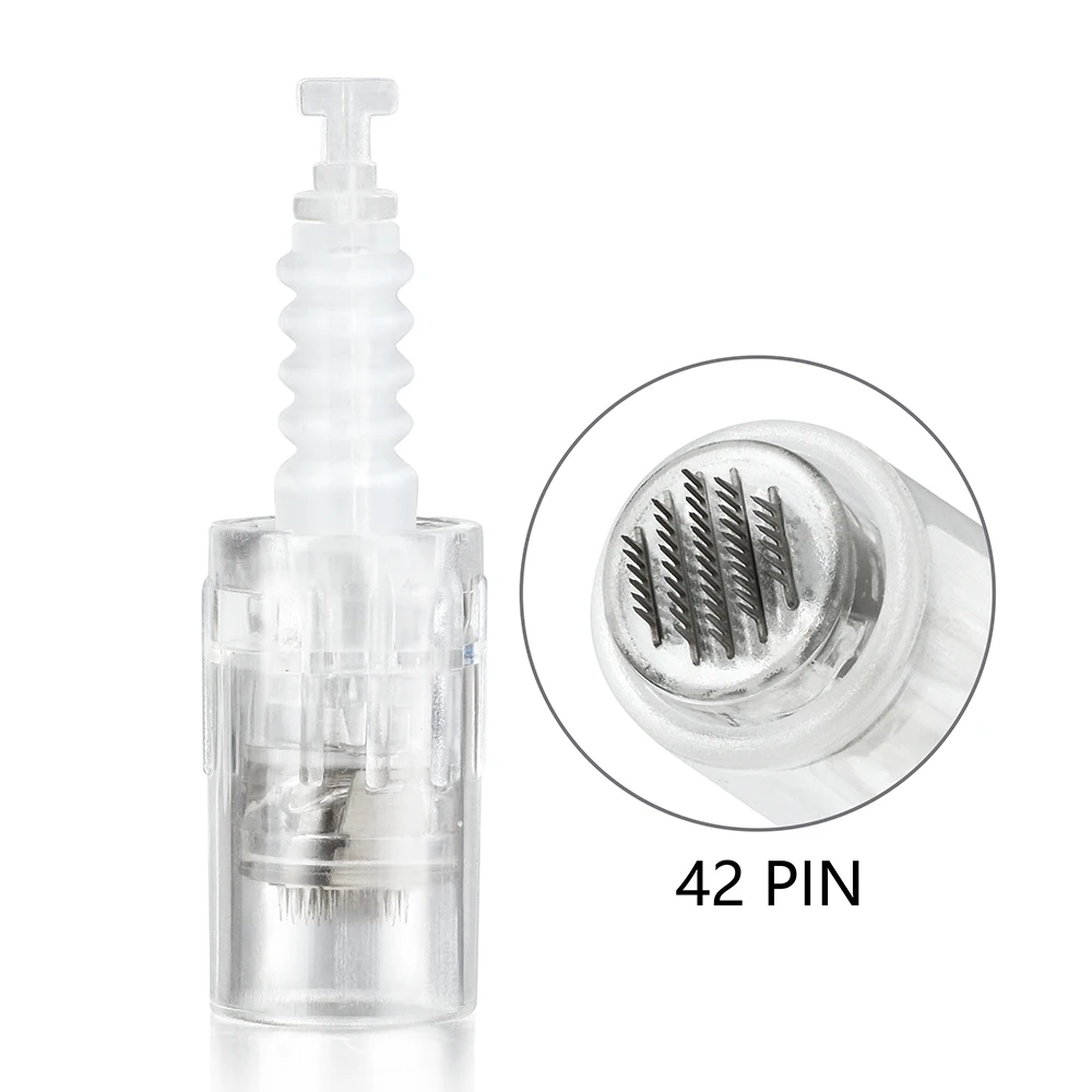 10 шт./лот микро иглы 9 pin/12 pin/36 pin/nano картридж Замена для дермы ручка микро нано иглы головы иглы татуировки