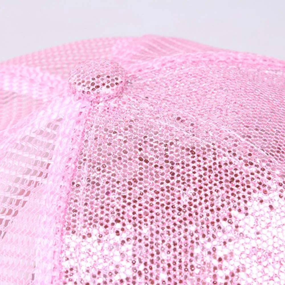 Блестящая бейсболка конский хвост блестящая Кепка унисекс с блестками От Солнца