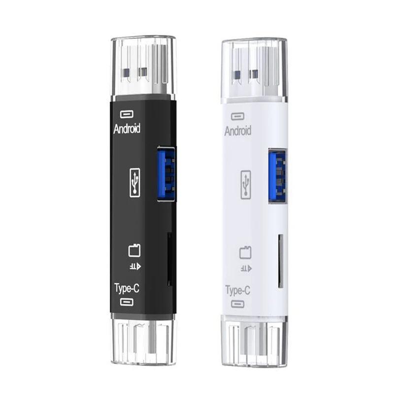 Type C Micro USB TF кард ридер 2 0 OTG адаптер для MACBOOK samsung Galaxy S5 S6 S7 Edge S8 S9 Plus huawei