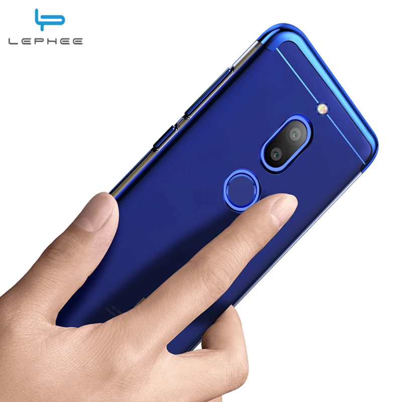 LEPHEE huawei Коврики 10 Pro Чехол Lite случае Роскошные покрытием Crystal термополиуретановый