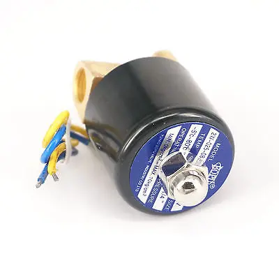 DC12V N/C 2-ходовой 1/4 &quotBSP Газ Вода пневматический электрический Соленоидный клапан