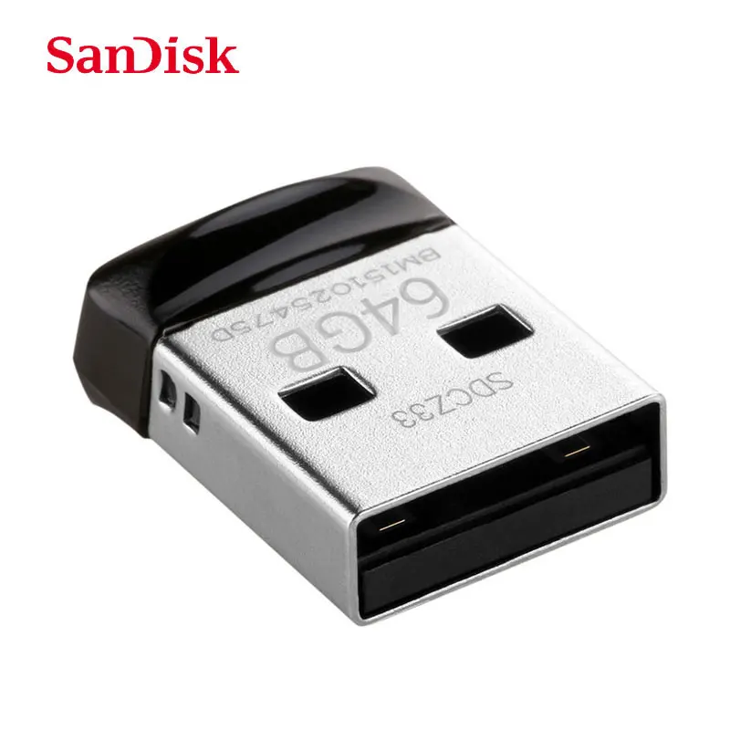 USB флеш накопитель SanDisk 100% оригинал 64 ГБ 32 диск 16 2 0 мини флешка карта памяти U для