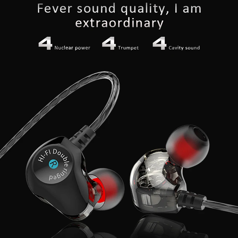 Teamyo Stereo Earphone 3.5mm Headset Hands Free Headphone with Mic Music for Samsung iPhone fone de ouvido Dropshipping | Электроника