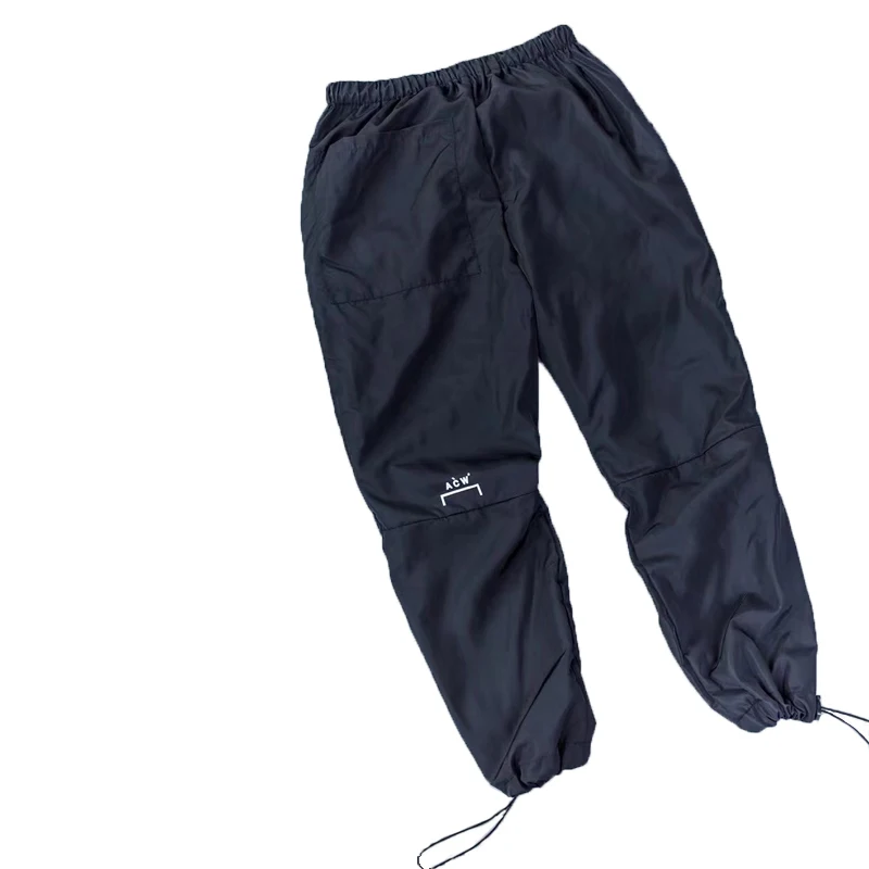 black 19ss A-COLD-WALL ACW брюки комбинезоны уличная хип-хоп Harajuku Drawstring Спортивный костюм джоггеры спортивные штаны A-COLD-WALL брюки - Цвет: black