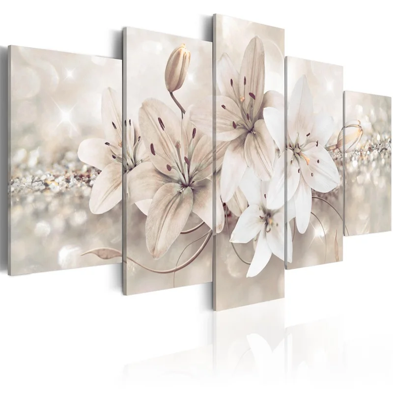 

5 Panel Wall Pictures for Living Room Picture Print Painting On Canvas Wall Art Home Decor Living Room Canvas Print/PJMT-B (486)