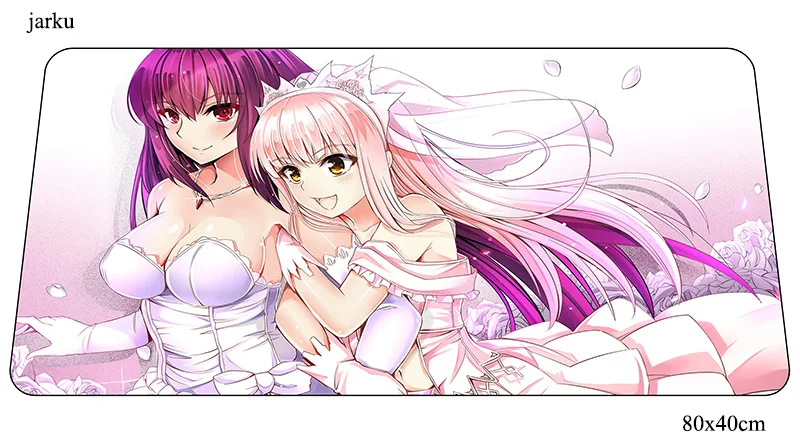 Size 800x400x2mm Fate grand order коврик для мыши 800x400x2 мм игровой коврик для мыши Аниме 3d офис notbook Настольный коврик pc padmouse Игры Геймер коврики - Цвет: Size 800x400x2mm