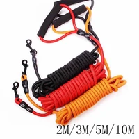 2m3m5m10m long nylon dog leash dogs lead pet mountaineering rope outdoor walking training leashes for dogs belt safety rope
