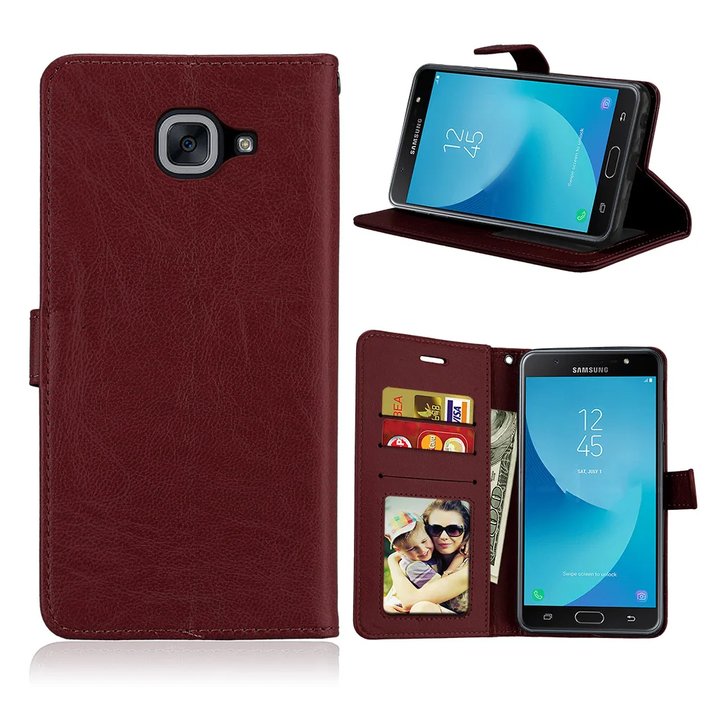 Роскошные 3 карты Чехол для samsung Galaxy J3 J5 J7 2017 J327 J527 J727 нам бумажник чехол j7 2017EU J330 J530