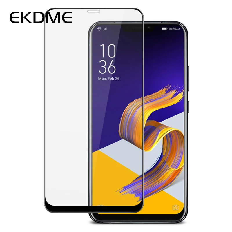 

Full Cover Tempered Glass Film For Asus Zenfone Max Pro M1 ZB602KL Max M1 ZB555KL 5 ZE620KL 5 Lite Live ZA550KL Screen Protector
