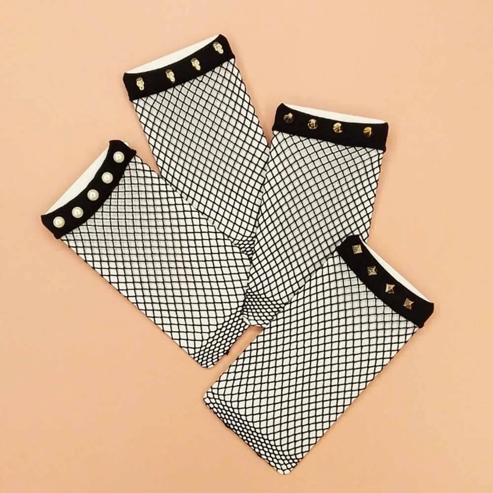 4 вида конструкций шикарные уличные Женские Дышащие сетчатые носки Harajuku с