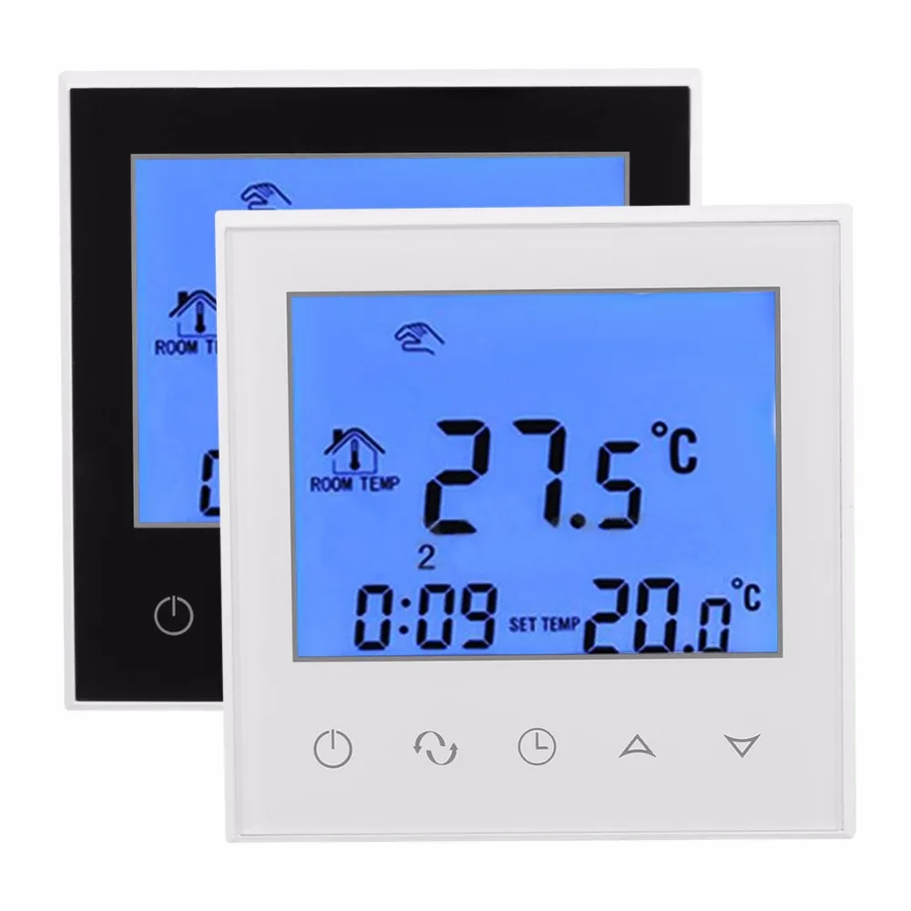 Термостат для теплого пола с сенсорным экраном 220 В|temperature controller|room temperature