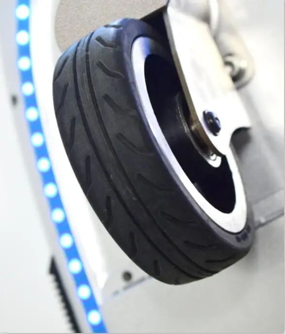 Электрический скейтборд с Bluetooth динамиком и светодиодный светильник