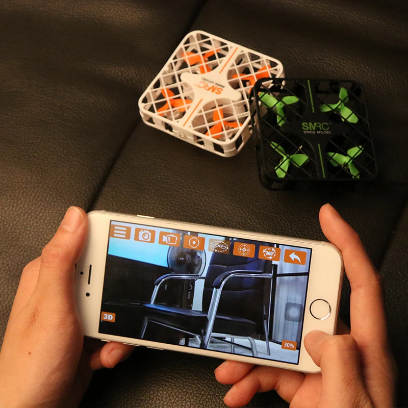 Мини Радиоуправляемый Дрон M8 Micro дистанционного управления шпионский