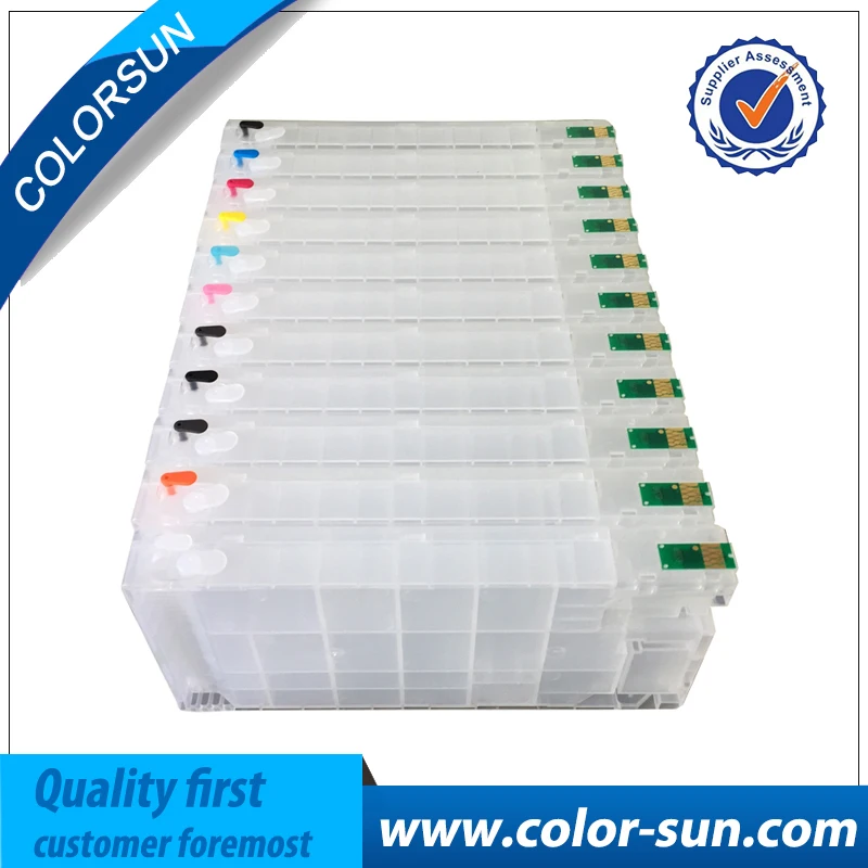 T6551-T6559 T655A T655B пустой пополняемый картридж с чипом сброса для Epson Stylus Pro 4910 принтер