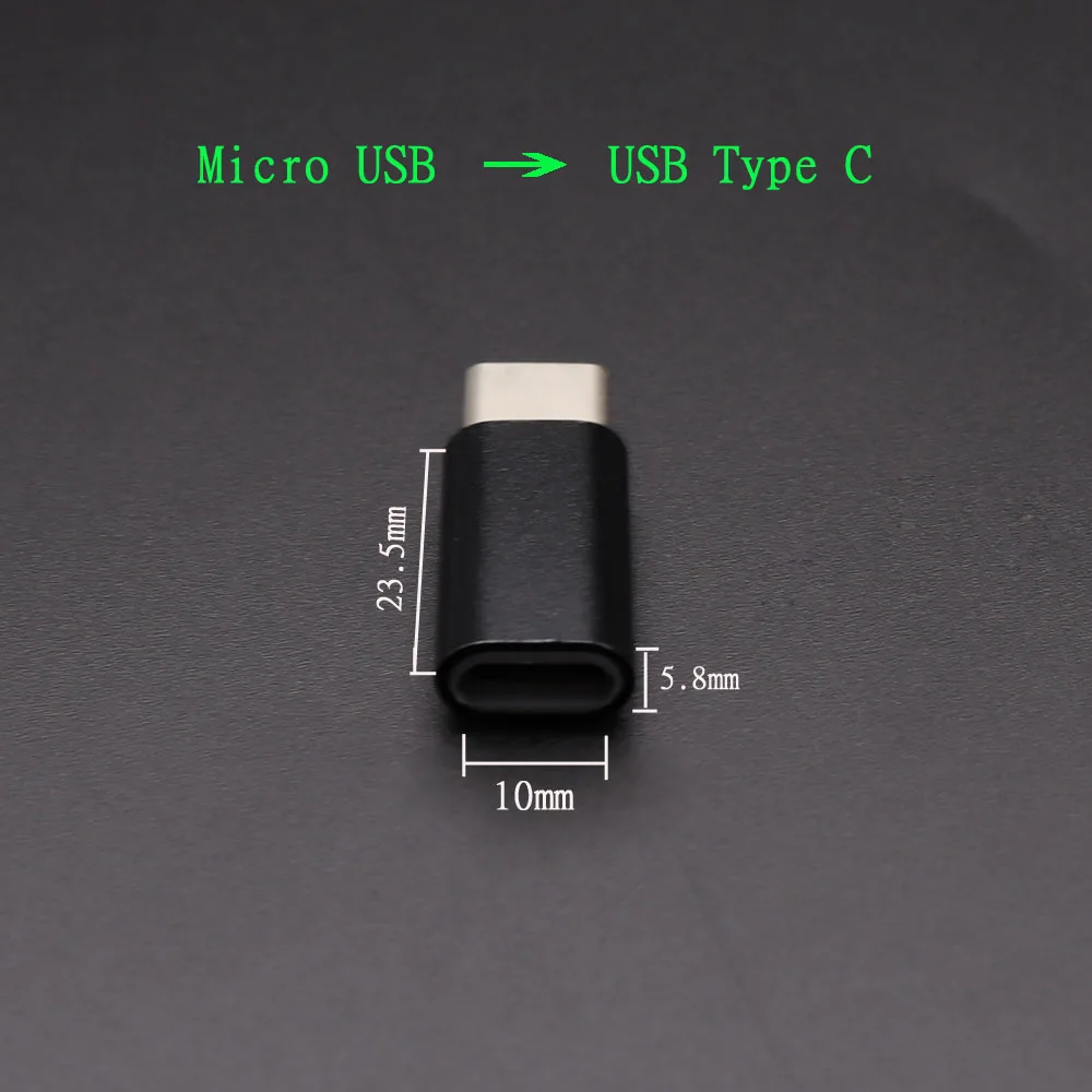 3 шт./партия Переходник USB Type-C (папа)-Micro (мама) | Мобильные телефоны и аксессуары