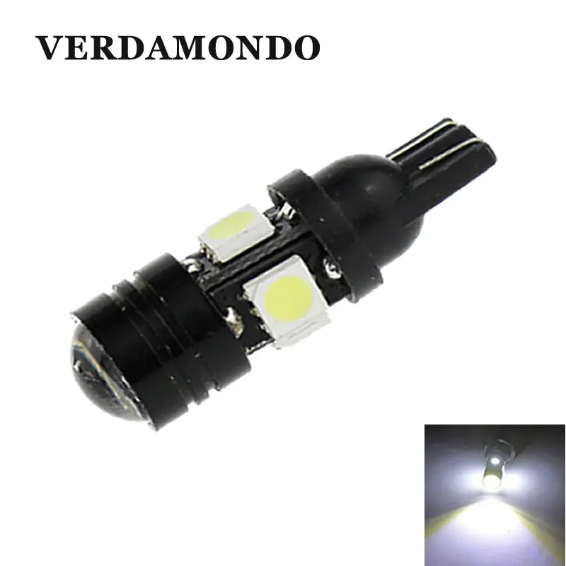 Автомобильные аксессуары T10 W5W 168 192 розетка 4 SMD 5050 Светодиодная лампа 12В Хвостовая