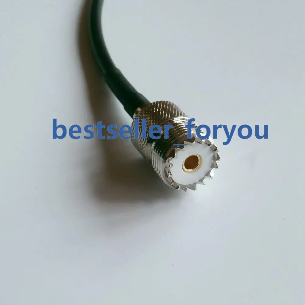 UHF SO 239 Женский к PL 259 Мужской адаптер Перемычка pigtail коаксиальный кабель RG58 50