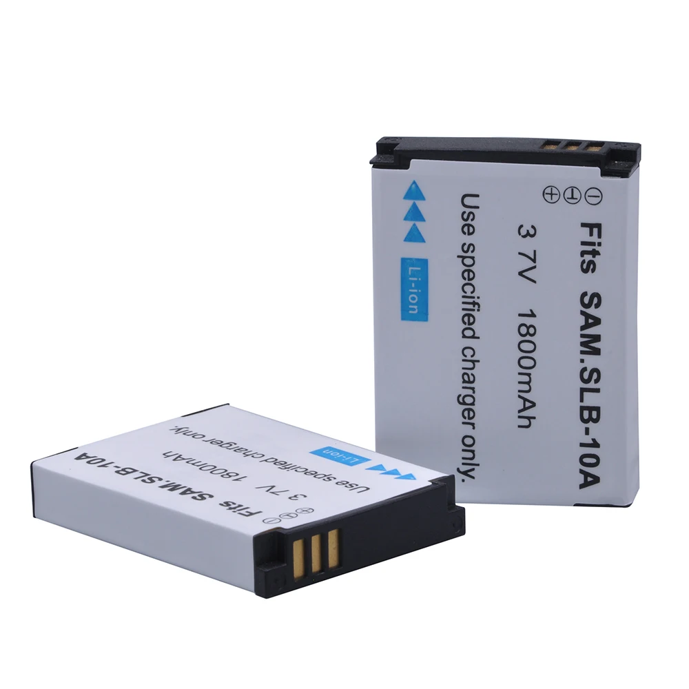 2 шт. 1800 м SLB-10A SLB10A SLB 10A Камера Батарея для samsung PL50 PL60 PL65 P800 SL820 WB150F WB250F WB350F WB750 WB800F WB500