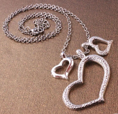 N227 Милая романтичная модная Корейская версия милого матового тройного ожерелья