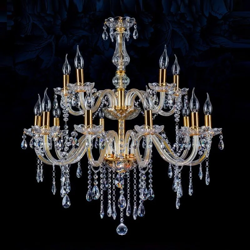 Современная хрустальная люстра, домашнее освещение, люстры de cristal, украшение, роскошная свеча, люстра, подвески, лампа для гостиной, для помещений