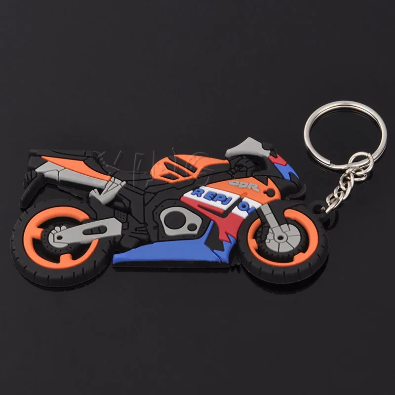 Модель мотоцикла брелок для ключей держатель для Yamaha KAWASAKI HONDA CBR Suzuki Hayabusa Agusta Aprilia стиль - Название цвета: 8