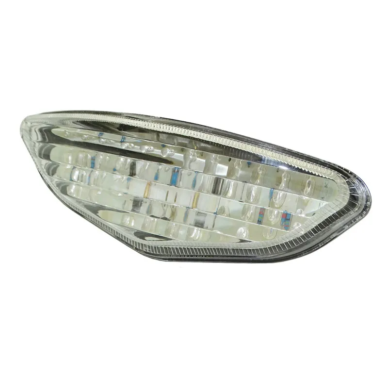Clear Lens Waase для Suzuki V-Strom 650 DL650 2004 2005 2006 2007 2008 2009-2011 задний свет тормозной поворотники Integrated светодио дный свет - Цвет: Clear Lens