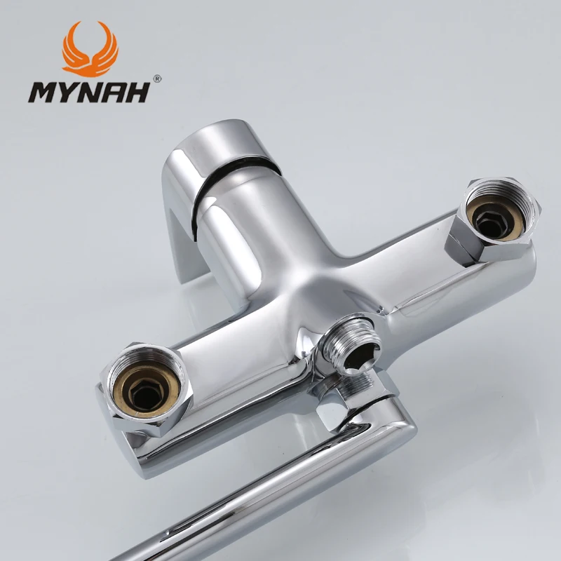 MYNAH русская Бесплатная доставка смеситель для душа ванны Душевая система