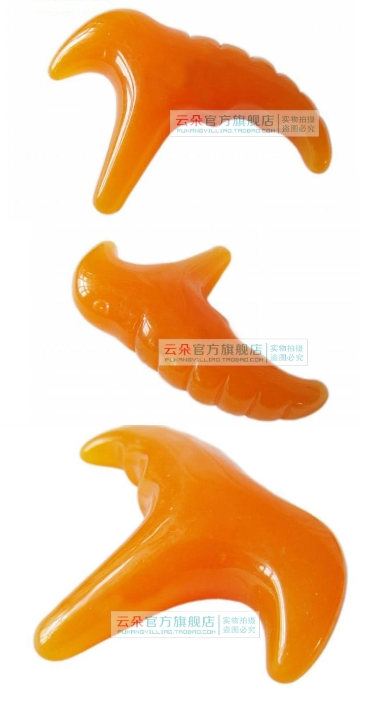 

Beeswax dovetail cone of the meridian device acupuncture pen foot massage stick