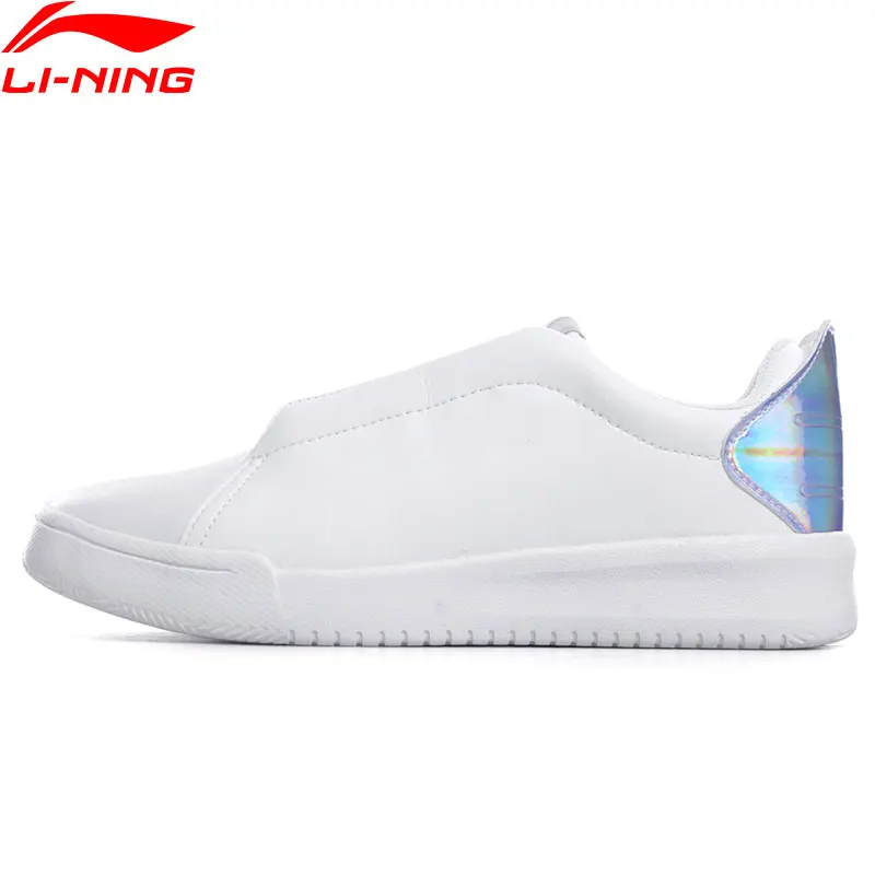 Li-Ning/Женская спортивная прогулочная обувь дышащая для досуга белые кроссовки