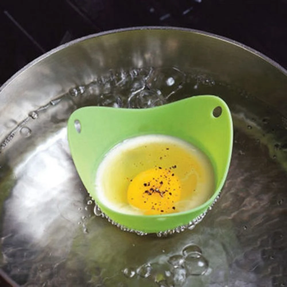 4 шт./компл. силиконовые Poacher Poaching Pods Pan Mould кухонный инструмент для приготовления